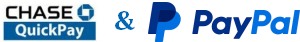 chase and paypal logos