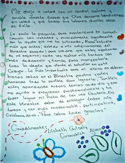 Lisbeth's Letter